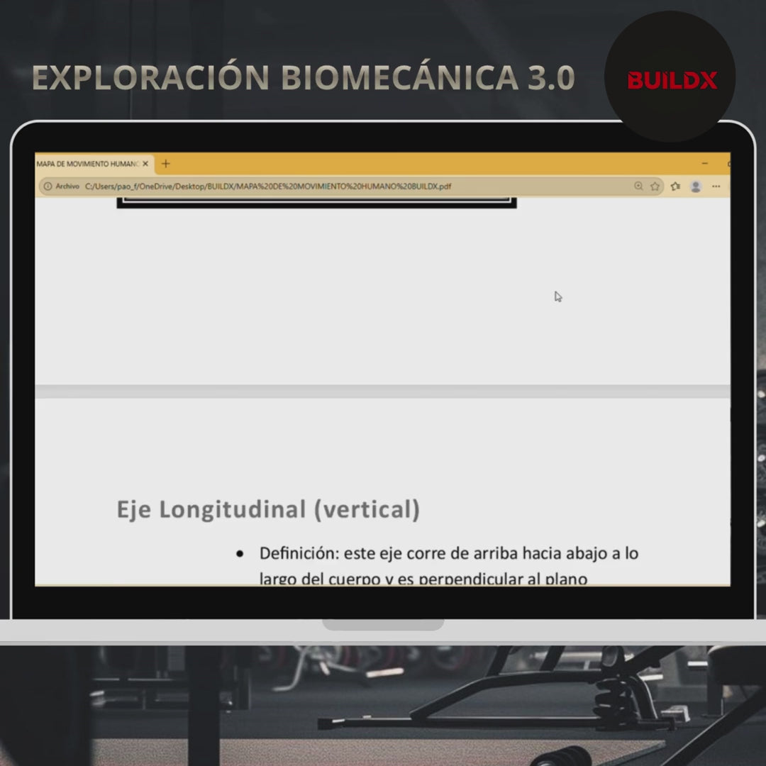 BUILDX: Atlas Biomecánico & Manual de Hipertrofia